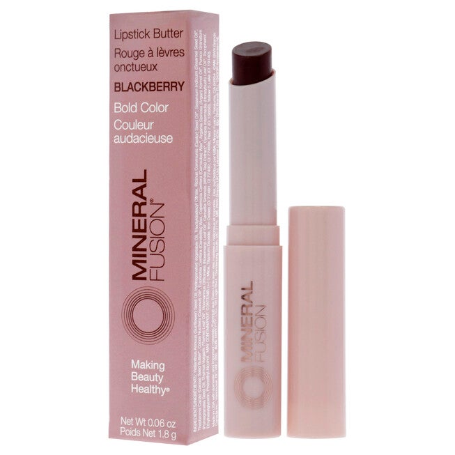 Lipstick Butter - Blackberry by Mineral Fusion for Women - 0.06 oz Lipstick, NA, alternate image number null