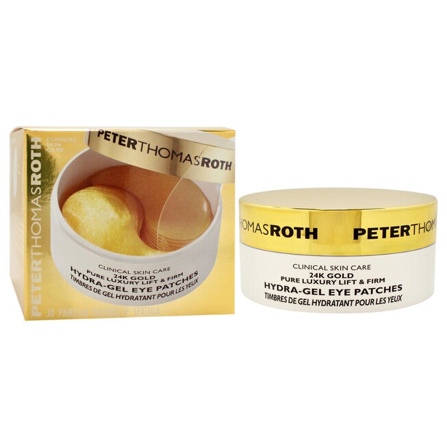 24K Gold Pure Luxury Lift and Firm Hydra-Gel Eye Patches by Peter Thomas Roth for Women - 60 Pc Patches, NA, alternate image number null