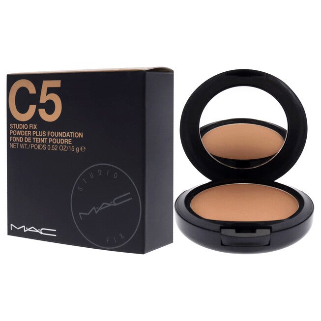 Studio Fix Powder Plus Foundation - C5 by MAC for Women - 0.52 oz Foundation, , alternate image number null