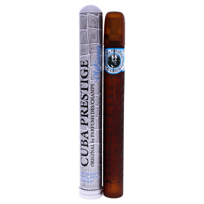 Cuba Prestige Platinum by Cuba for Men - 1.17 oz EDT Spray, , alternate image number null