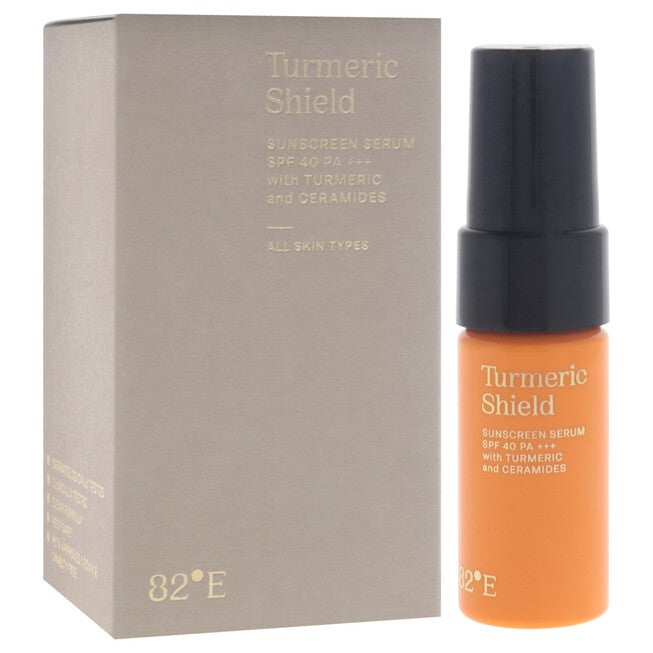 Turmeric Shield Sunscreen Serum SPF 40 PA Plus by 82E for Women - 0.5 oz Sunscreen, NA, alternate image number null
