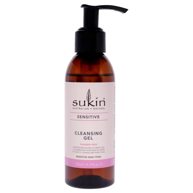 Sensitive Cleansing Gel by Sukin for Women - 4.23 oz Cleanser, NA, hi-res image number null