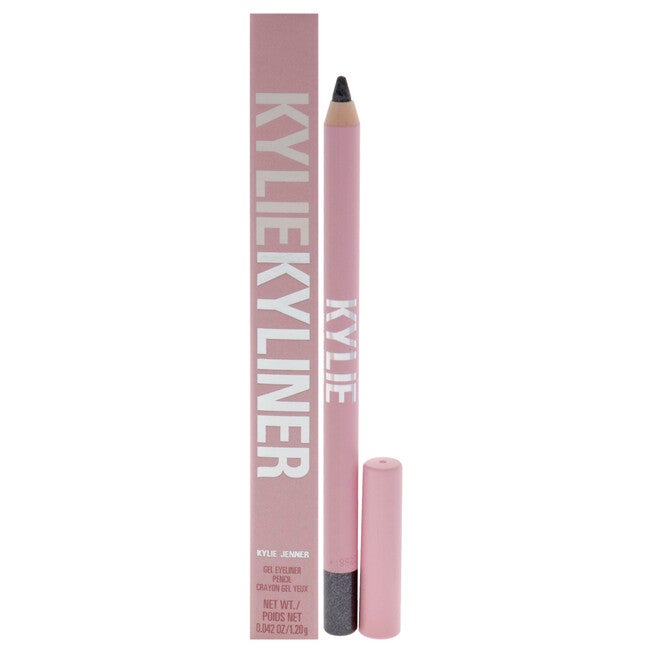Kyliner Gel Eyeliner Pencil - 013 Grey Shimmer by Kylie Cosmetics for Women - 0.042 oz Eyeliner, NA, hi-res image number null