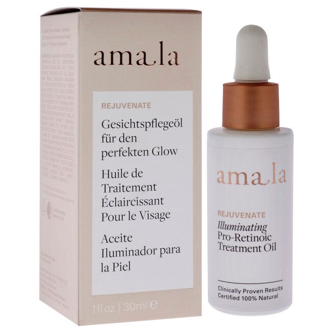 Illuminating Pro-Retinoic Treatment Oil by Amala for Women - 1 oz Oil, NA, alternate image number null