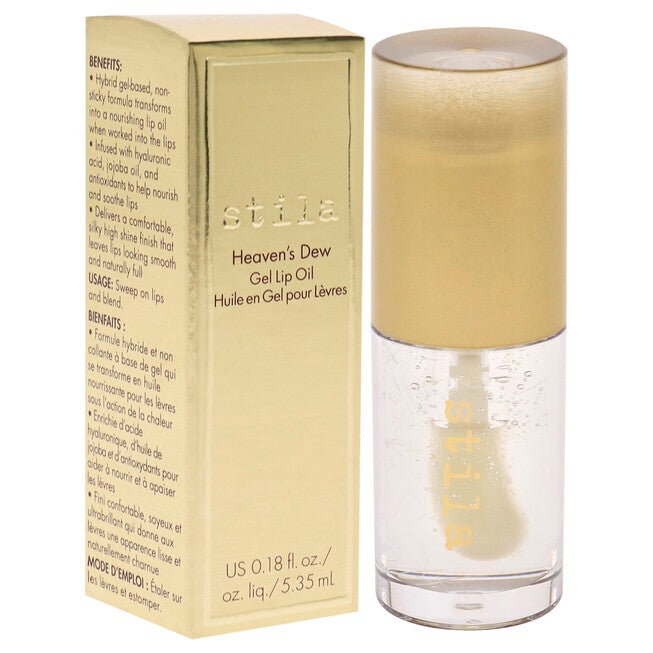 Heavens Dew Gel Lip Oil - Rain Drop by Stila for Women - 0.18 oz Lip Oil, NA, alternate image number null