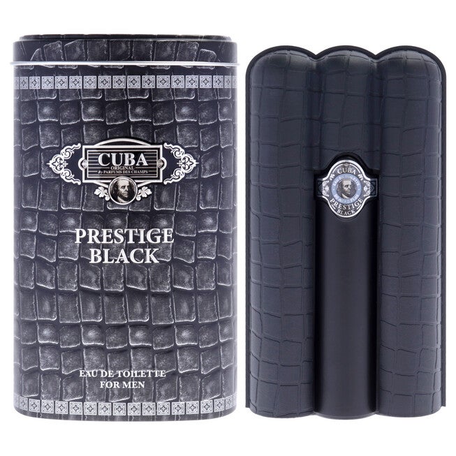 Cuba Prestige Black by Cuba for Men - 3 oz EDT Spray, See Description, hi-res image number 0
