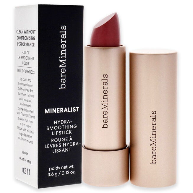 Mineralist Hydra-Smoothing Lipstick - Honesty by bareMinerals for Women - 0.12 oz Lipstick, NA, alternate image number null