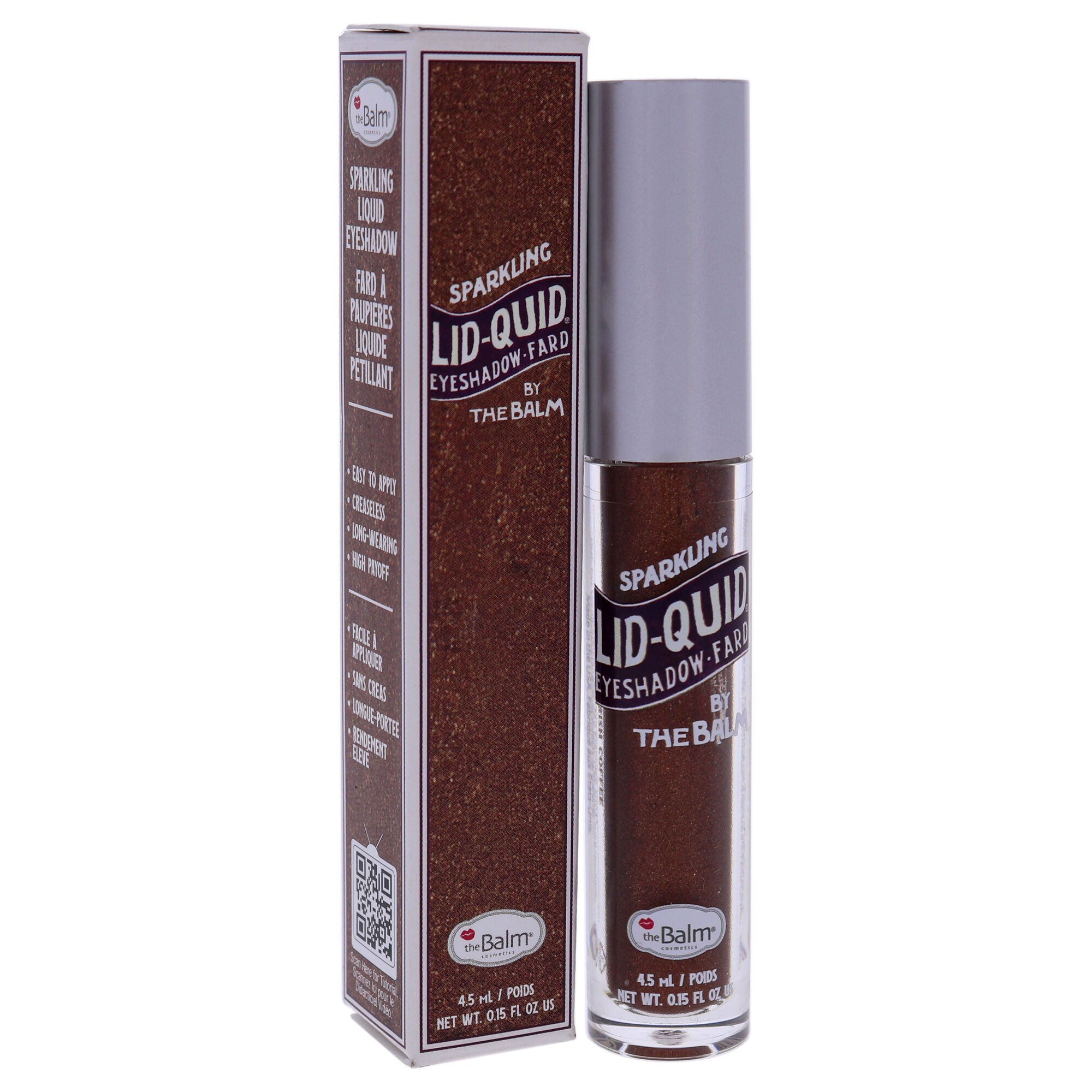 Lid-Quid Sparkling Liquid Eyeshadow - Irish Coffee by the Balm for Women - 0.15 oz Eyeshadow, See Description, alternate image number 1