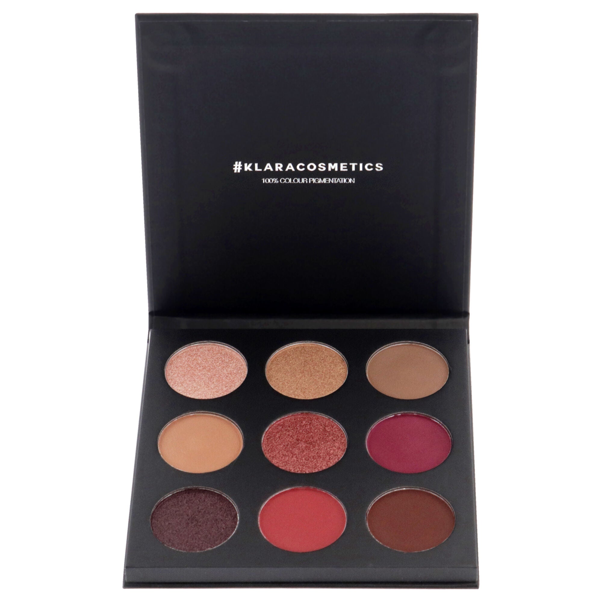 Pro Eyeshadow Palette - N.02 by Klara for Women - 0.38 oz Eye Shadow, See Description, alternate image number 3