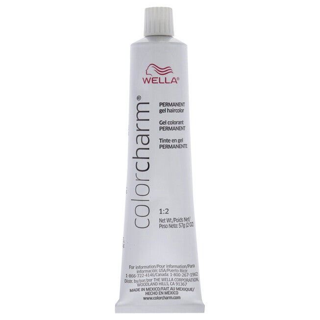 Color Charm Permanent Hair Color Gel - 10A 1030 Palest Ash Blonde by Wella for Unisex - 2 oz Hair Color, , alternate image number null