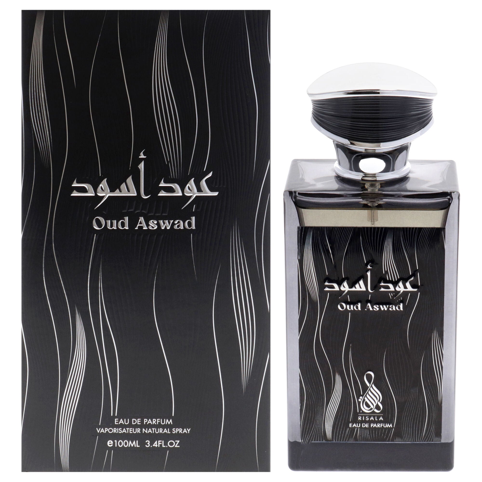 Oud Aswad by Risala for Unisex - 3.4 oz EDP Spray, See Description, hi-res image number 0