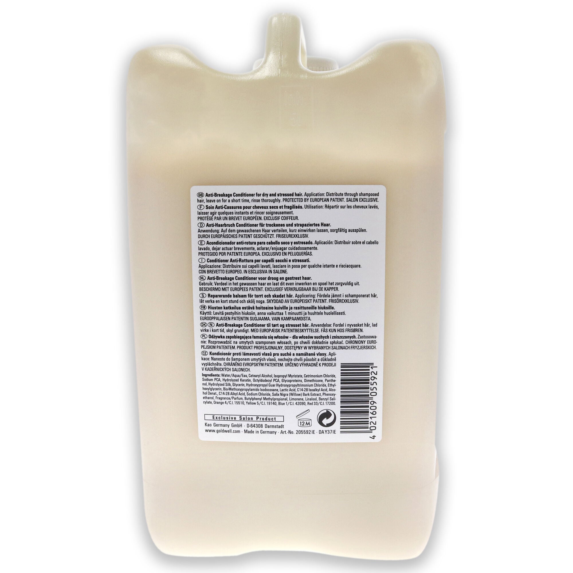 Dualsenses Rich Repair Anti-Breakage Conditioner by Goldwell for Unisex - 5 Liter Conditioner, See Description, alternate image number 1