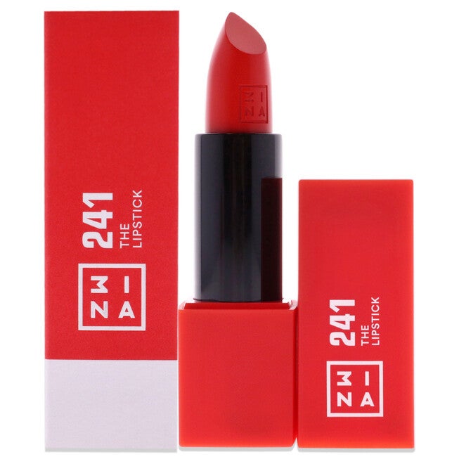 The Lipstick - 241 Matte Coral Red by 3INA for Women - 0.16 oz Lipstick, NA, hi-res image number null