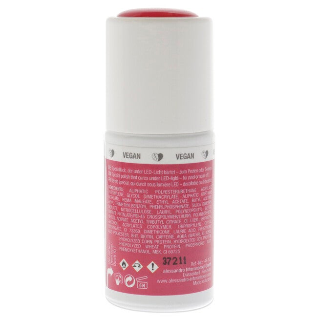 Striplac Peel or Soak - 133 Bubble Gum by Alessandro for Women 0.27 oz Nail Polish, See Description, alternate image number 2