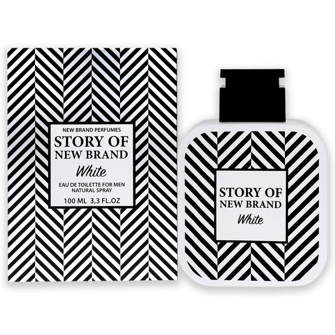 Story Of New Brand White by New Brand for Men - 3.3 oz EDT Spray, NA, hi-res image number null