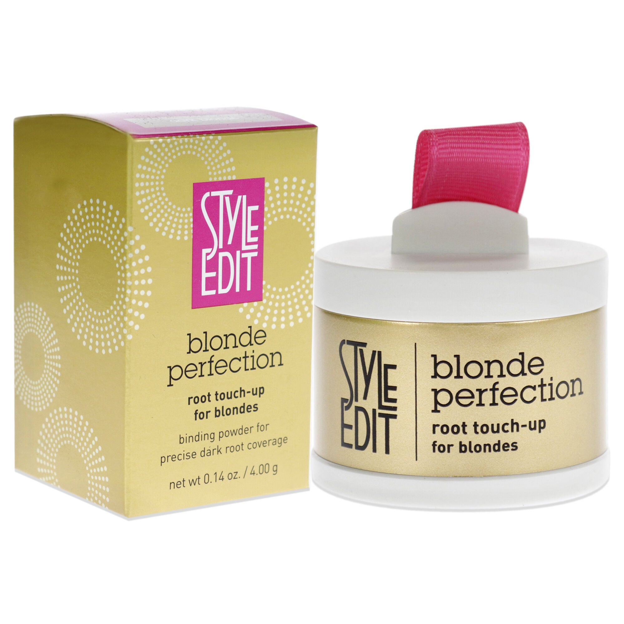 Blonde Perfection Root Concealer Touch Up Powder - Dark Blonde by Style Edit for Unisex - 0.14 oz Powder, , alternate image number 7