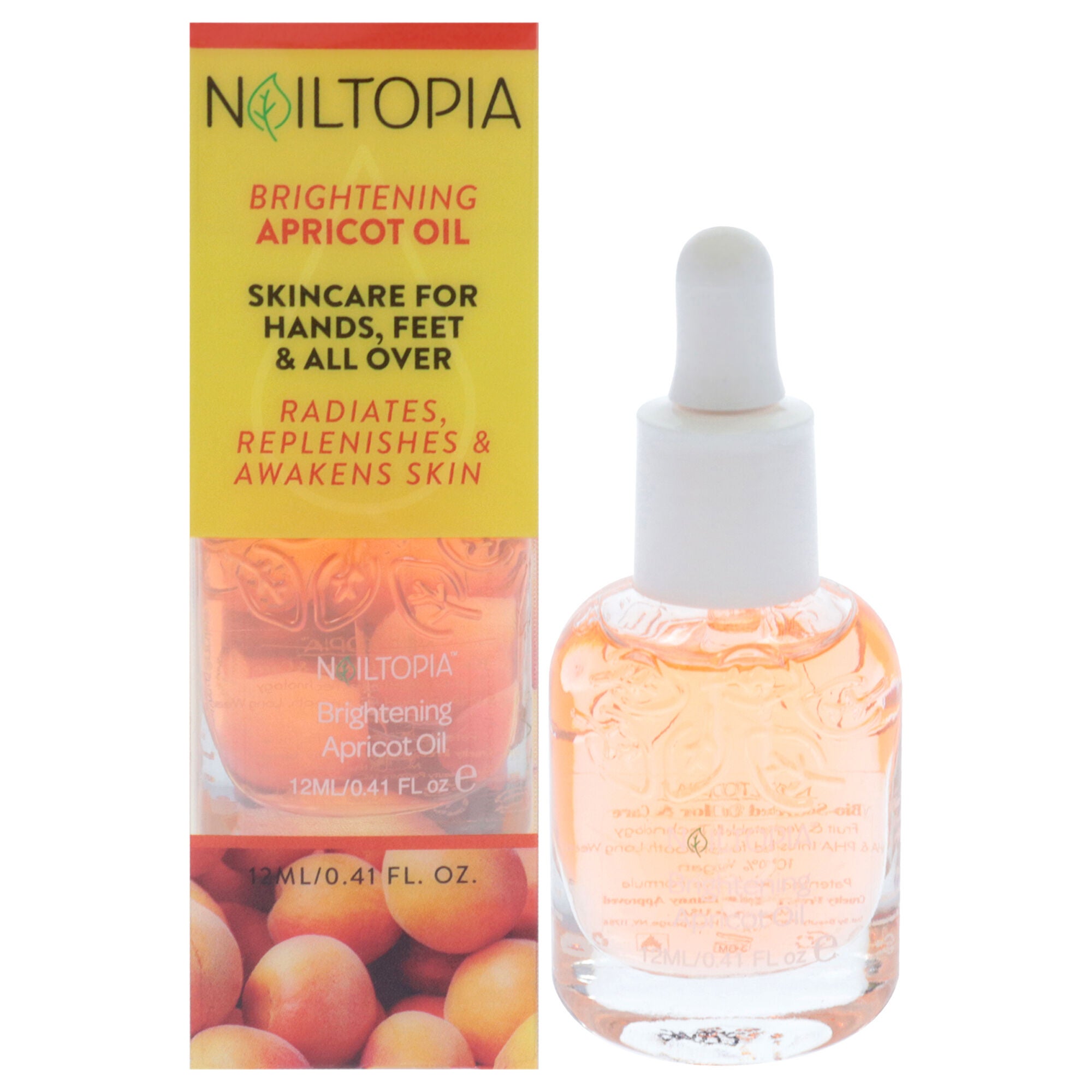 Brightening Oil - Apricot by Nailtopia for Women - 0.41 oz Oil, See Description, hi-res image number 0