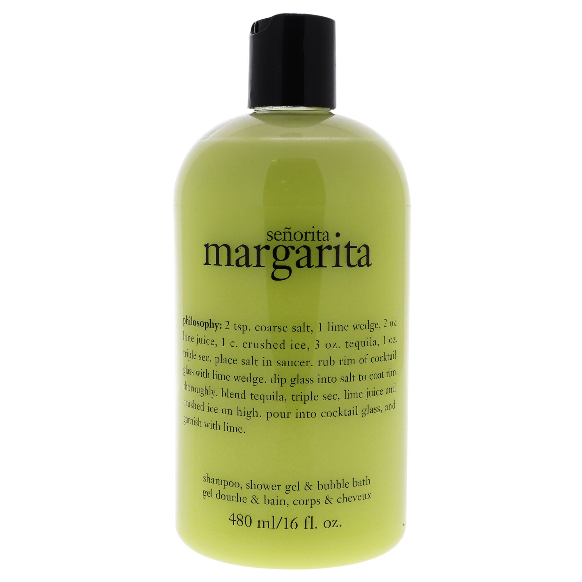 Senorita Margarita by Philosophy for Unisex - 16 oz Shampoo, Shower Gel and Bubble Bath, , alternate image number 1