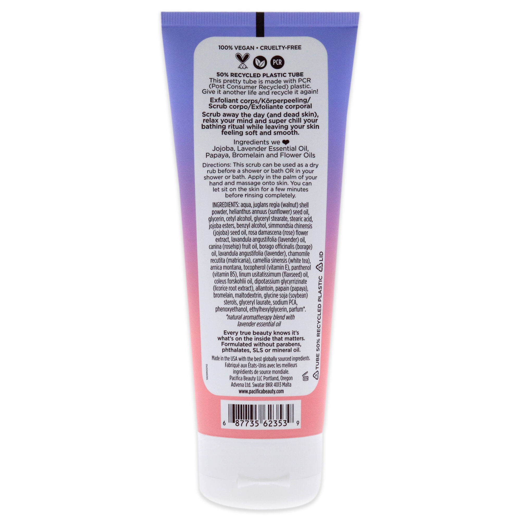Body Scrub - Lavender Moon by Pacifica for Women - 6 oz Scrub, See Description, alternate image number 2