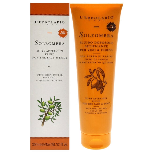 Soleombra Silky After-Sum Fluid by LErbolario for Unisex - 10.1 oz Sunscreen, NA, hi-res image number null