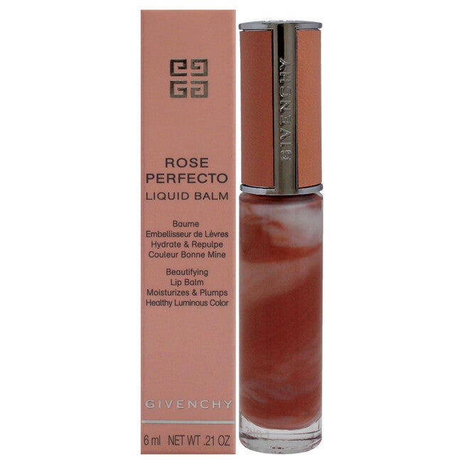 Rose Perfecto Tinted Liquid Lip Balm - N110 Milky Nude by Givenchy for Women - 0.2 oz Lip Balm, NA, hi-res image number null