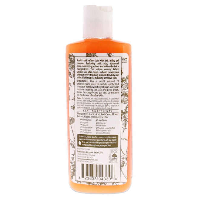 Mangosteen Daily Resurfacing Cleanser by Eminence for Unisex - 4.2 oz Cleanser, NA, alternate image number null