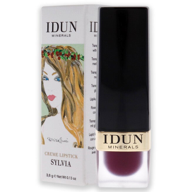 Creme Lipstick - 206 Sylvia by Idun Minerals for Women - 0.13 oz Lipstick, , alternate image number null