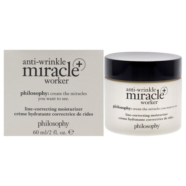 Anti-Wrinkle Miracle Worker Plus Line-Correcting Moisturizer by Philosophy for Unisex - 2 oz Moisturizer, NA, hi-res image number null