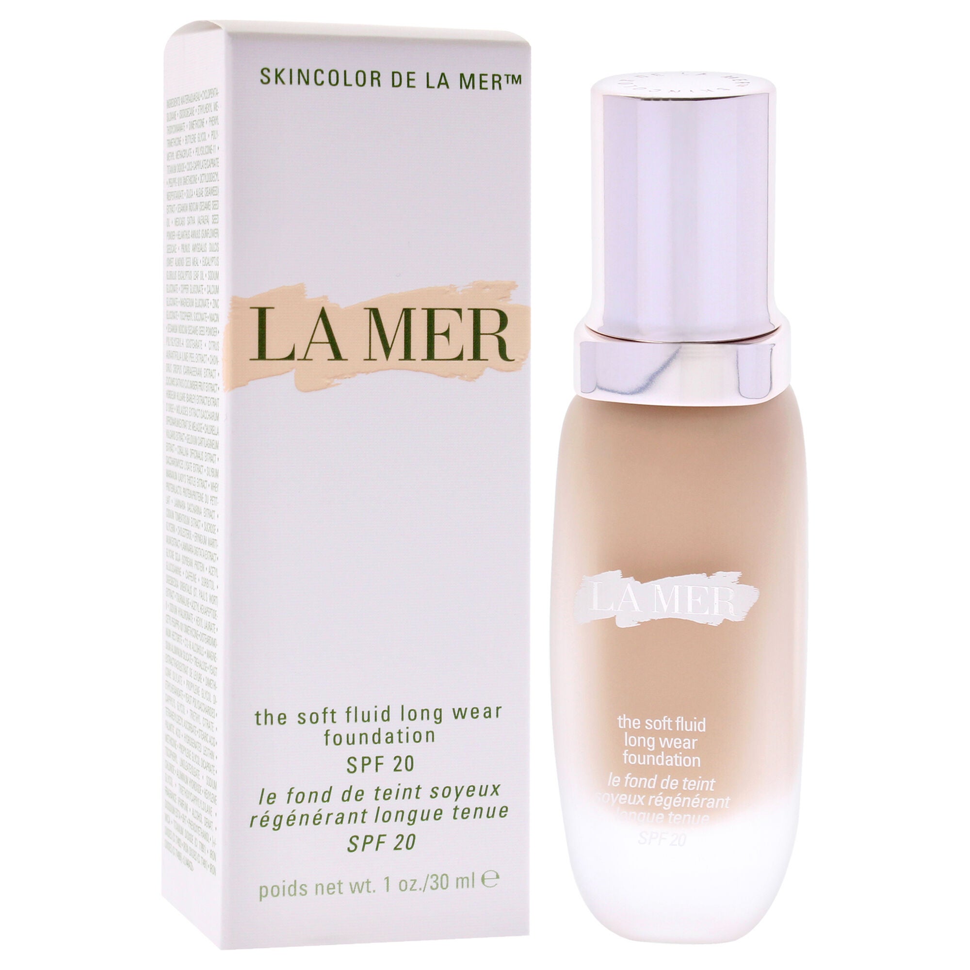 The Soft Fluid Long Wear Foundation SPF 20 - 310 Beige by La Mer for Women - 1 oz Foundation, See Description, alternate image number 2