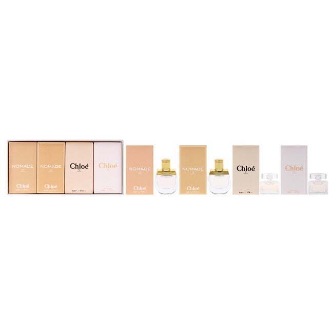 Chloe by Chloe for Women - 4 Pc Mini Gift Set 0.16oz Nomade EDP Spray, 0.16oz Chloe EDT Spray, 0.16oz Chloe EDP Spray, 0.16oz Nomade EDP Spray, NA, hi-res image number null