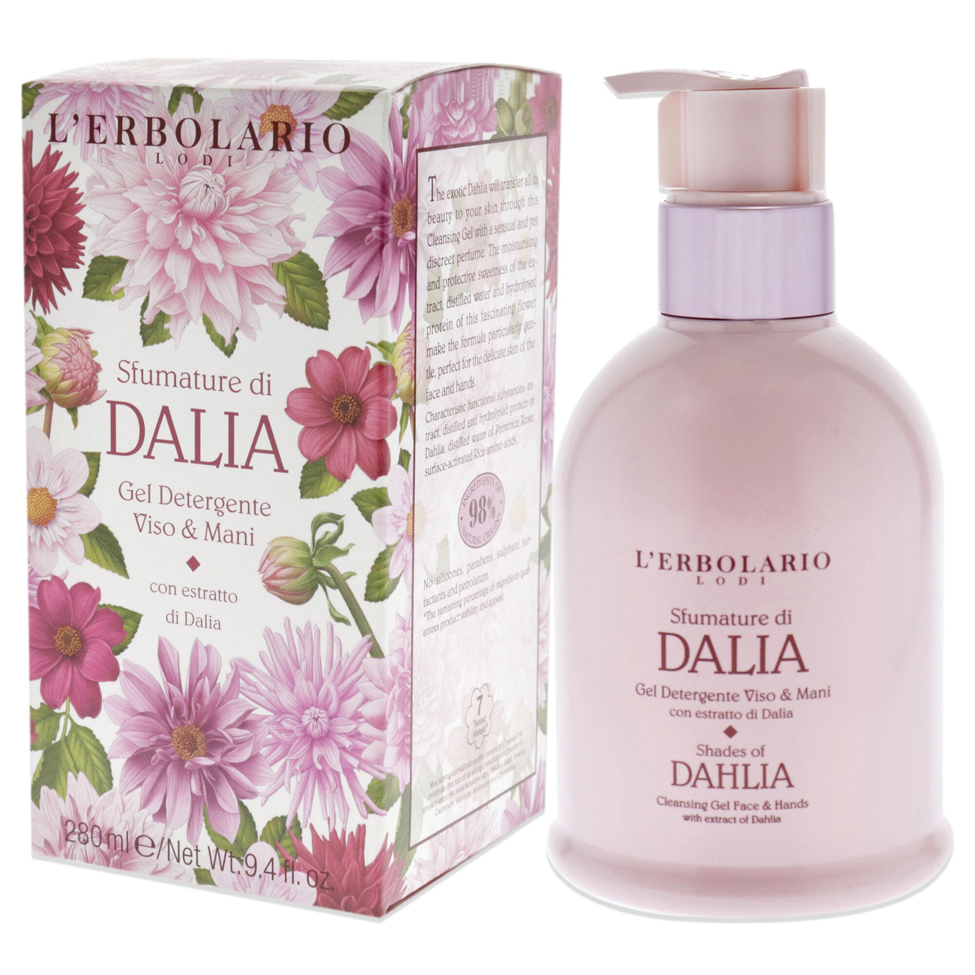 Cleansing Gel - Shades of Dahlia by LErbolario for Women - 9.4 oz Cleanser, See Description, alternate image number 3