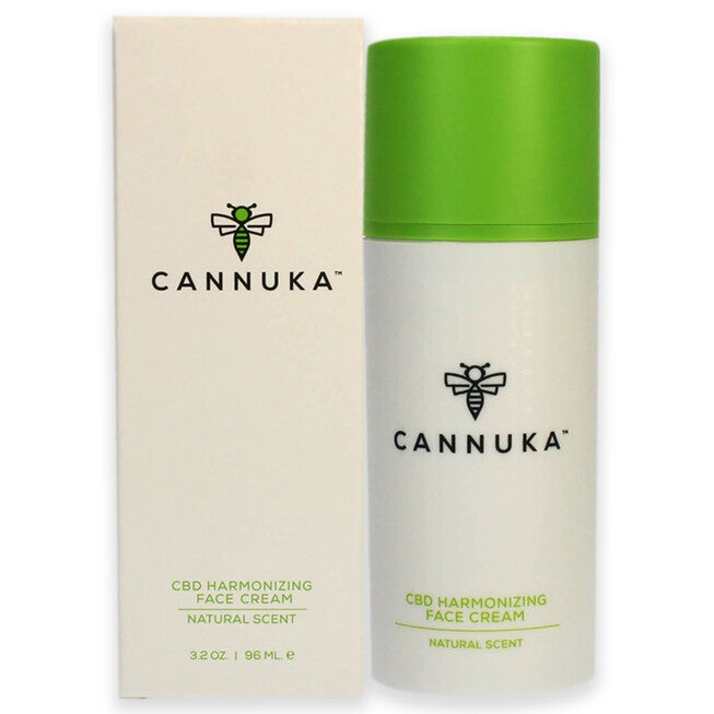 CBD Harmonizing Face Cream - Natural Scent by Cannuka for Unisex - 3.2 oz Cream, NA, hi-res image number null