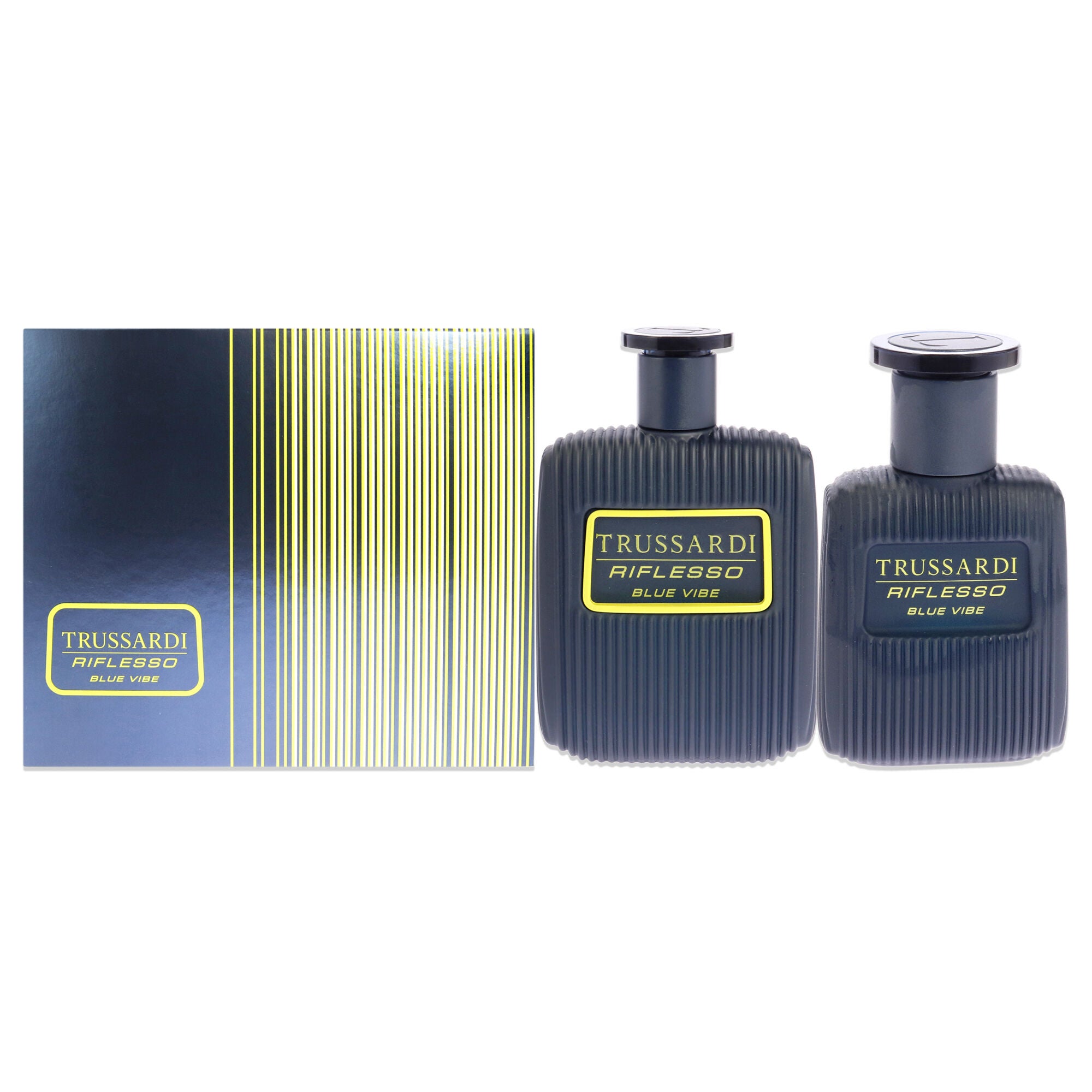 Riflesso Blue Vibe by Trussardi for Men - 2 Pc Gift Set 3.4 oz EDT Spray, 1oz EDT Spray, See Description, hi-res image number 0