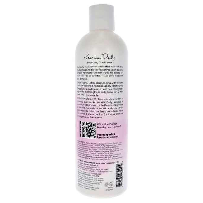 Keratin Daily Conditioner by Keratin Perfect for Unisex - 12 oz Conditioner, NA, alternate image number null