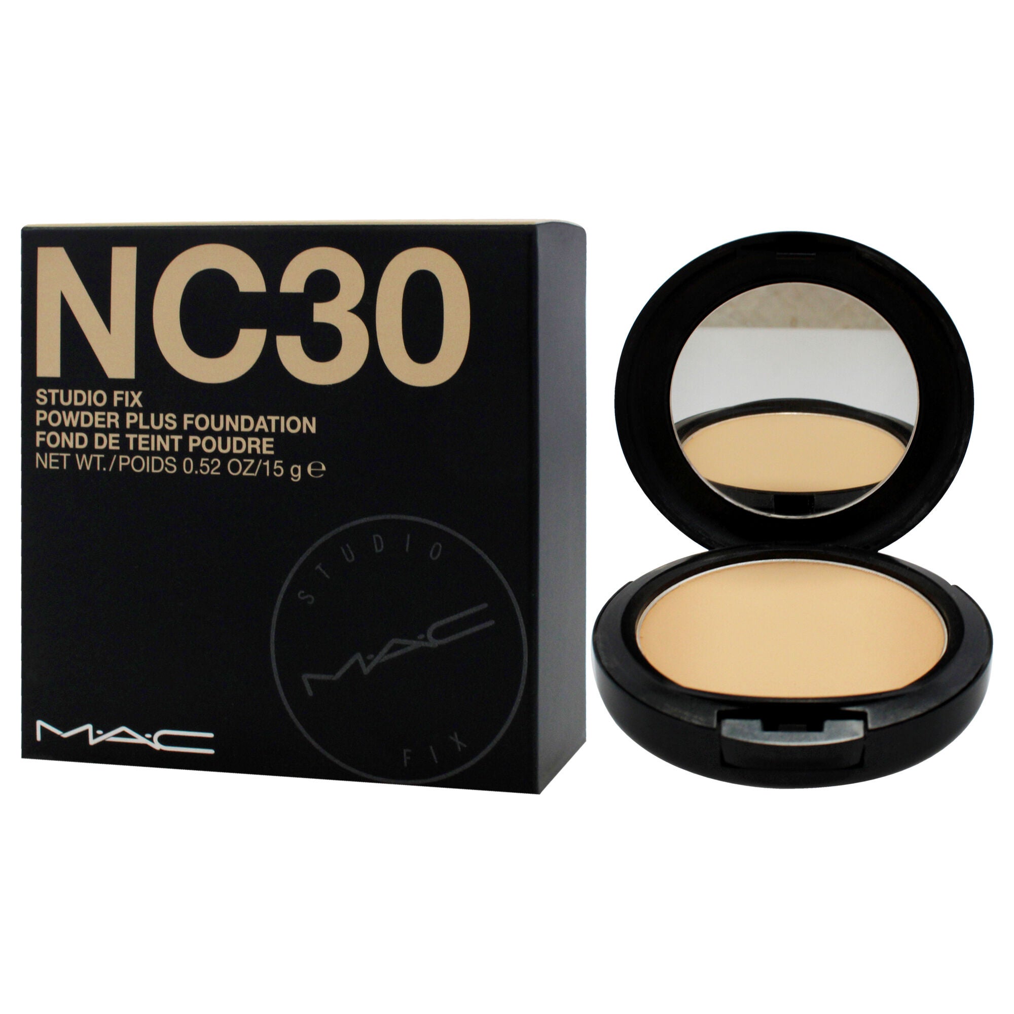 Studio Fix Powder Plus Foundation - NC30 by MAC for Women - 0.52 oz Foundation, , alternate image number 7