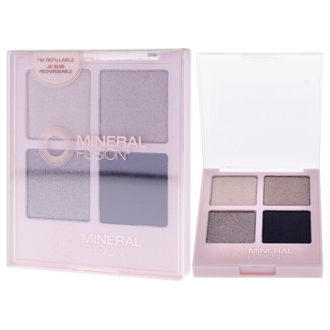 Eye Shadow Palette - Rock Show by Mineral Fusion for Women - 0.25 oz Eye Shadow (Refillable), NA, alternate image number null