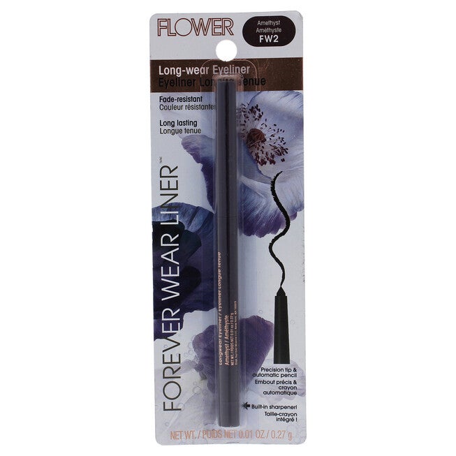 Forever Wear Liner Long-Wear Eyeliner - FW2 Amethyst by Flower Beauty for Women - 0.01 oz Eyeliner, See Description, hi-res image number null