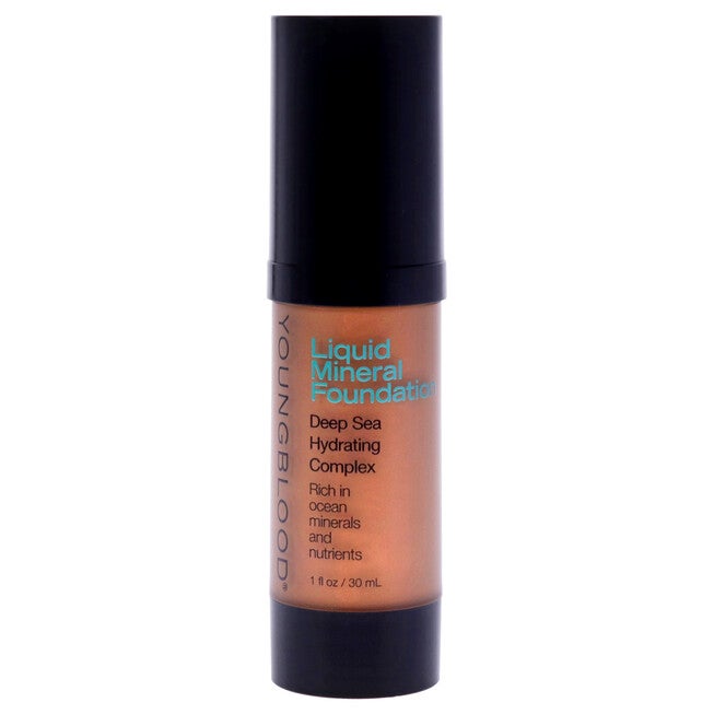 Liquid Mineral Foundation - Chestnut by Youngblood for Women - 1 oz Foundation, , alternate image number null