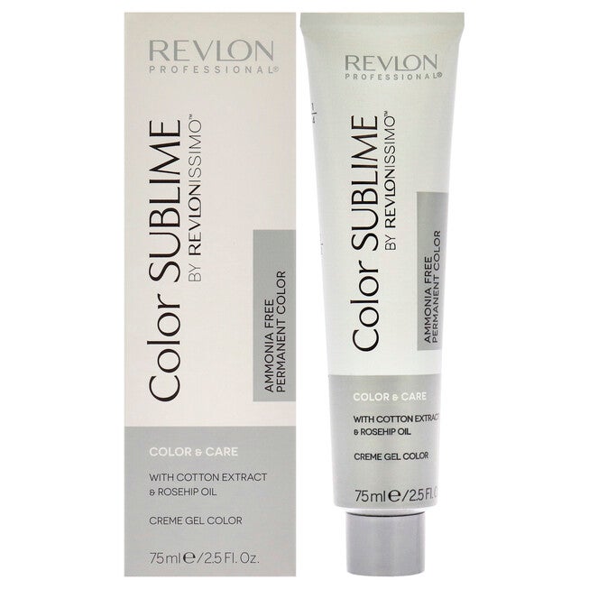 Revlonissimo Color Sublime - 7.40 Intense Medium Copper Blonde by Revlon for Unisex - 2.5 oz Hair Color, NA, hi-res image number null