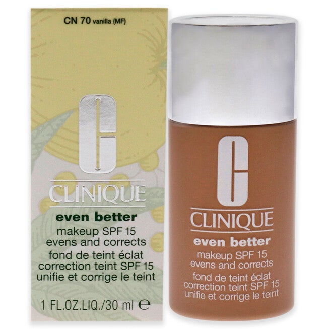 Even Better Makeup SPF 15 - 07 Vanilla (MF-G) - Dry To Combination Oily Skin by Clinique for Women - 1 oz Foundation, NA, hi-res image number null