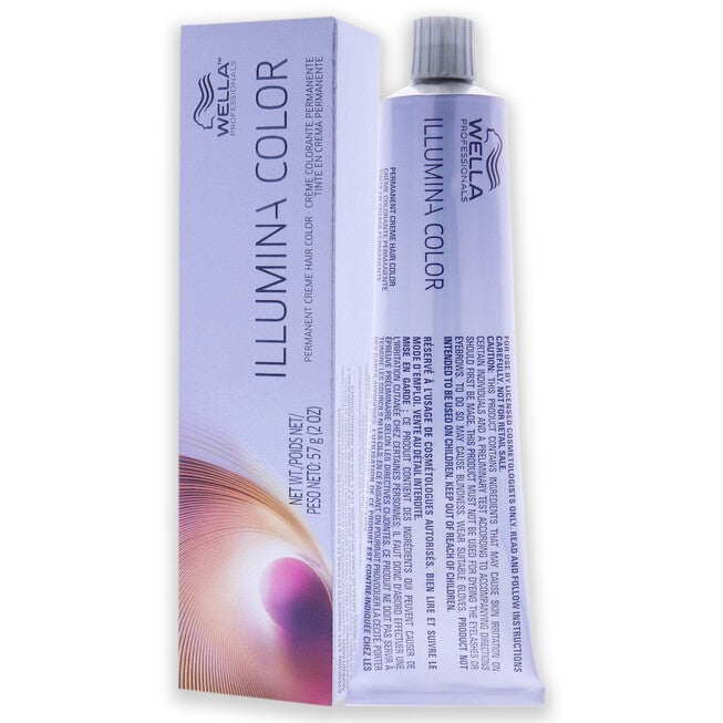 Illumina Color Permanent Creme Hair Color - 5 02 Light Brown-Natural Matt by Wella for Unisex - 2 oz Hair Color, , alternate image number null