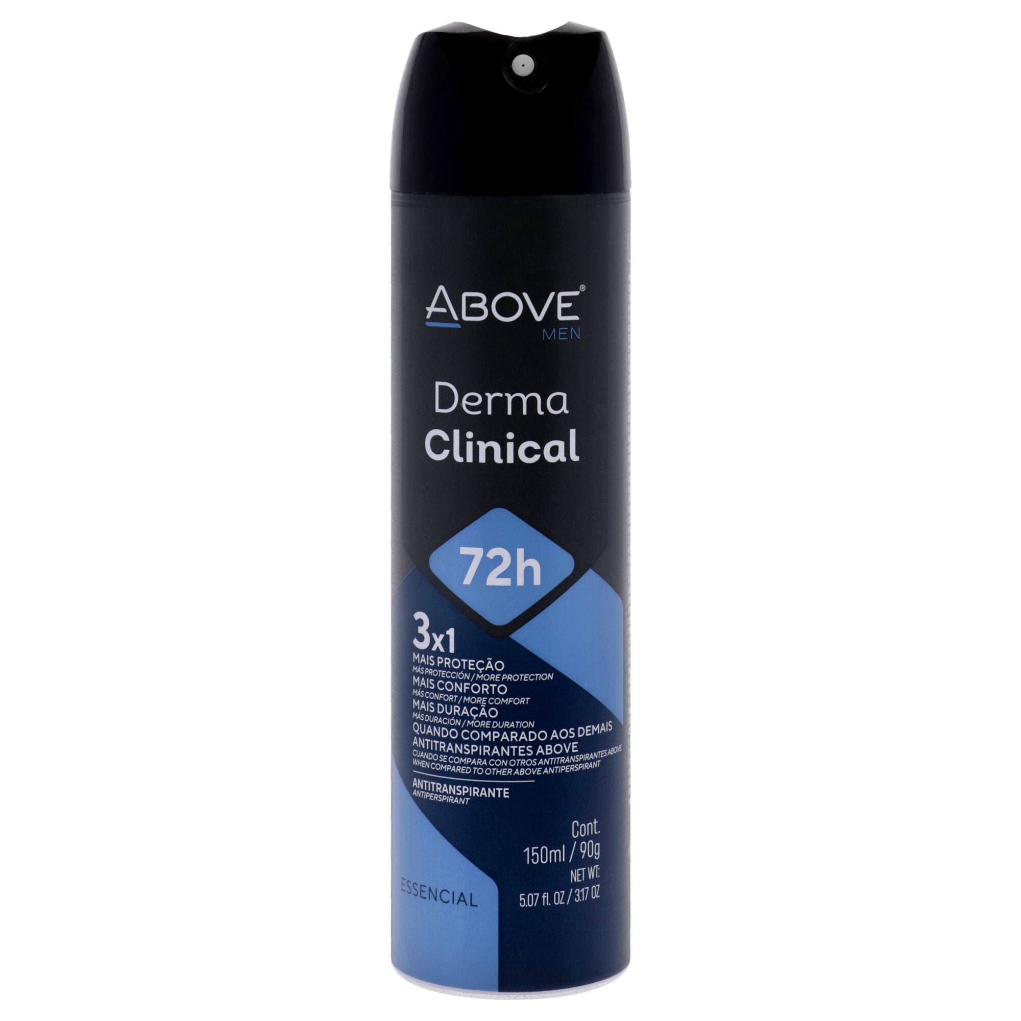 72 Hours Antiperspirant Deodorant - Derma Clinical by Above for Men - 3.17 oz Deodorant Spray, See Description, hi-res image number 0