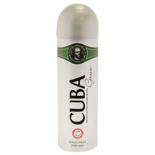Cuba Green by Cuba for Men - 6.6 oz Body Spray, NA, hi-res image number null