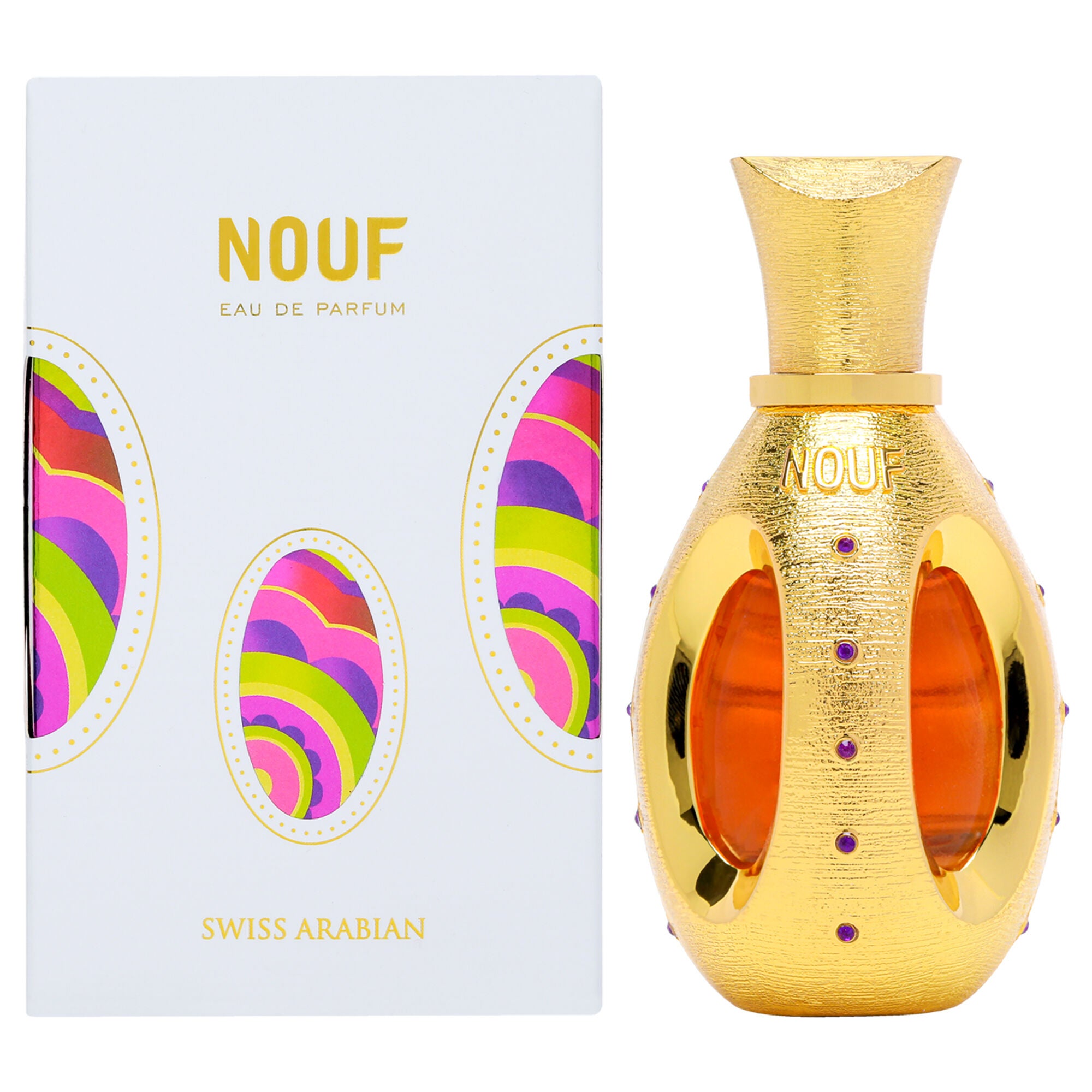Nouf by Swiss Arabian for Unisex - 1.7 oz EDP Spray, See Description, hi-res image number 0