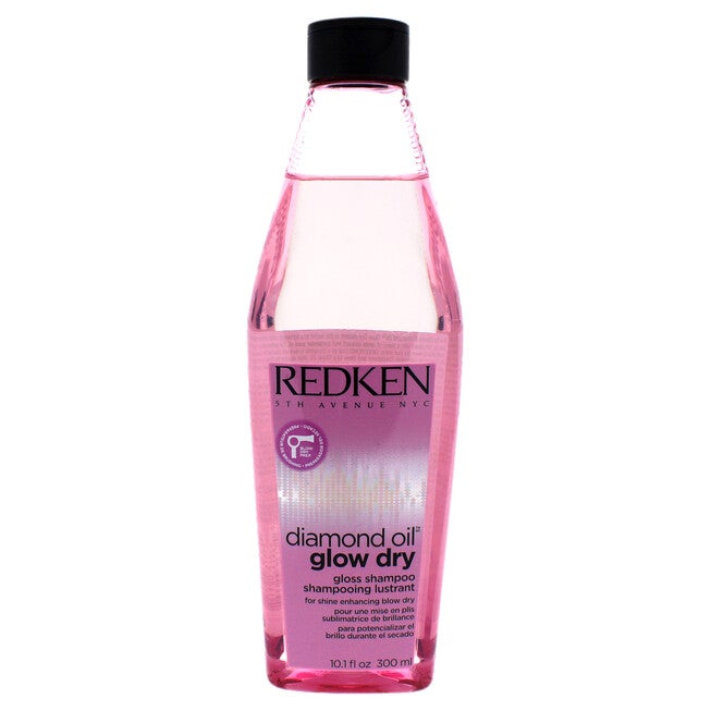 Diamond Oil Glow Dry Gloss Shampoo by Redken for Unisex - 10.1 oz Shampoo, NA, hi-res image number null