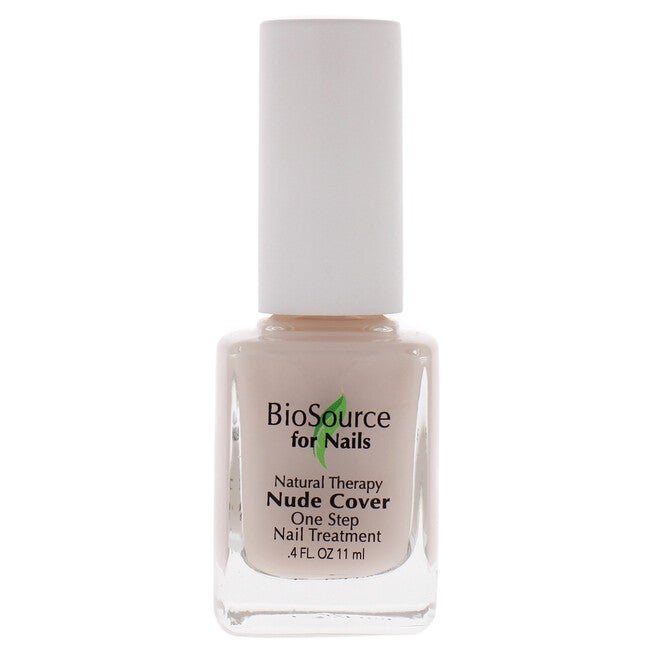 Natural Therapy Nude Cover by BioSource for Women - 0.4 oz Nail Treatment, NA, alternate image number null