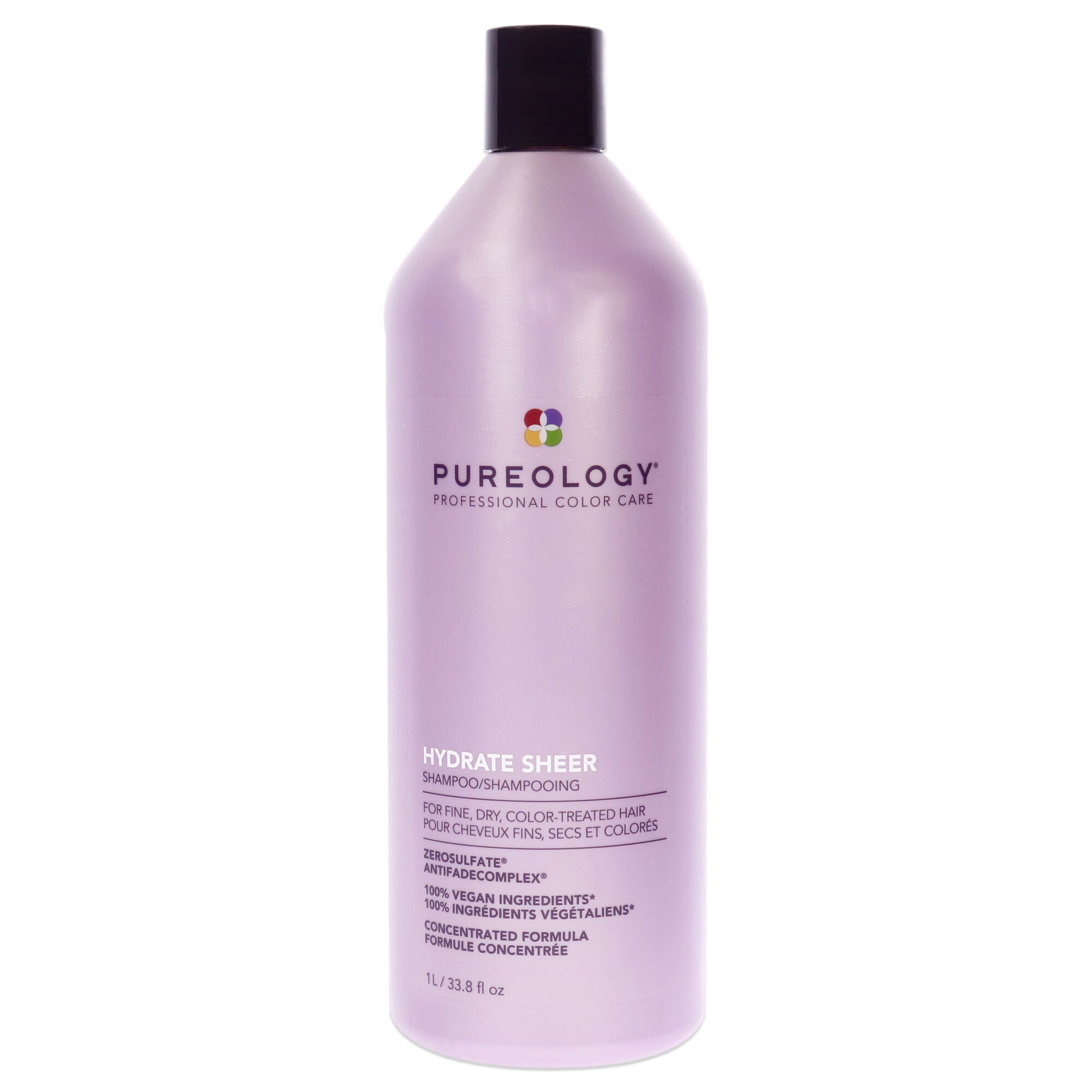 Hydrate Sheer Shampoo by Pureology for Unisex - 1 Liter Shampoo, See Description, hi-res image number 0