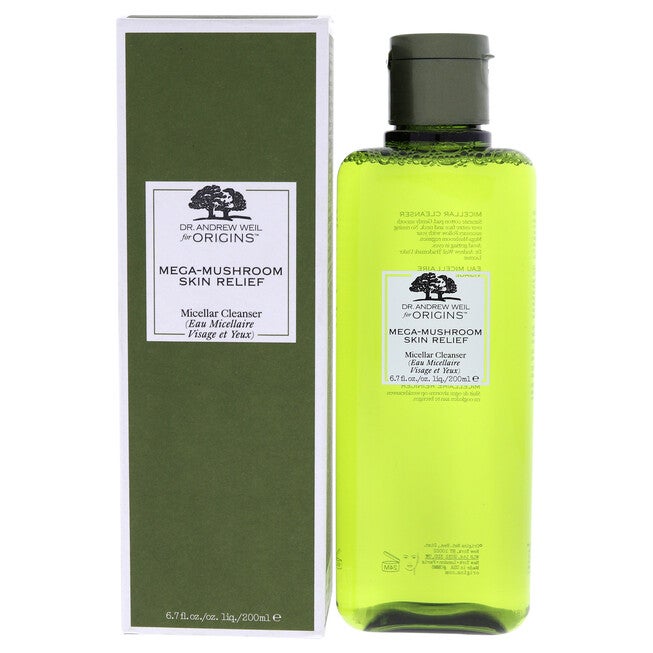 Mega-Mushroom Skin Relief Micellar Cleanser by Origins for Unisex - 6.7 oz Cleanser, NA, hi-res image number null