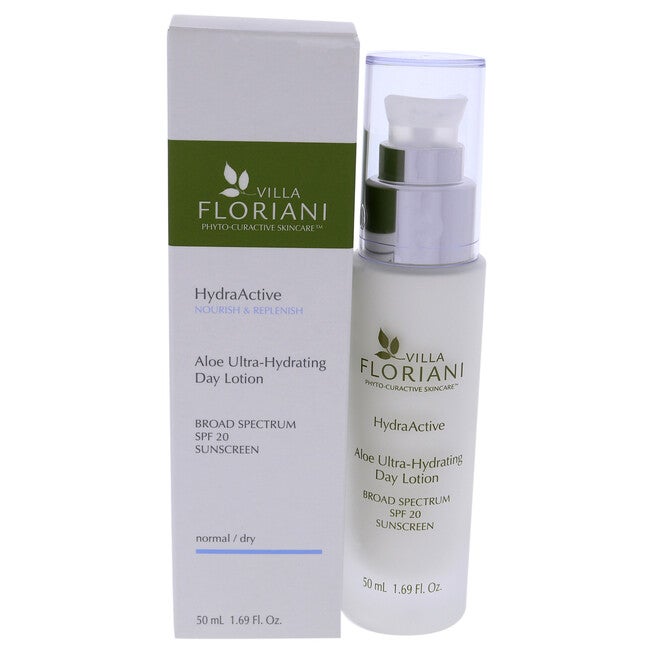 Ultra Hydrating Day Lotion SPF20 - Aloe by Villa Floriani for Women - 1.69 oz Moisturizer, NA, hi-res image number null