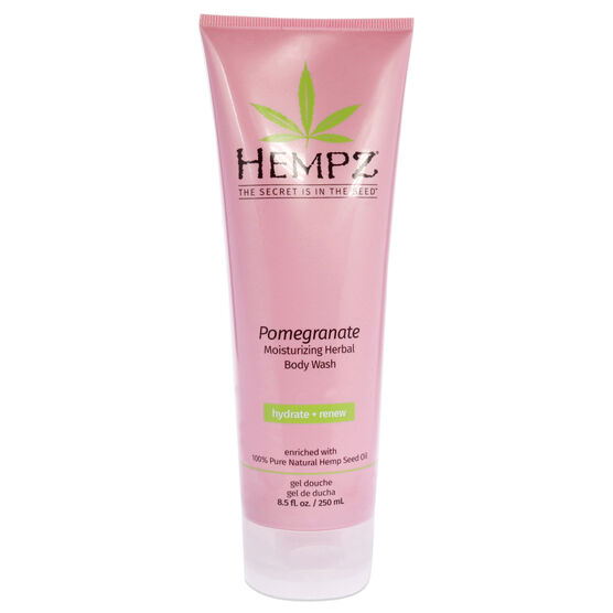 Pomegranate Herbal Body Wash by Hempz for Unisex - 8.5 oz Body Wash, NA, hi-res image number null